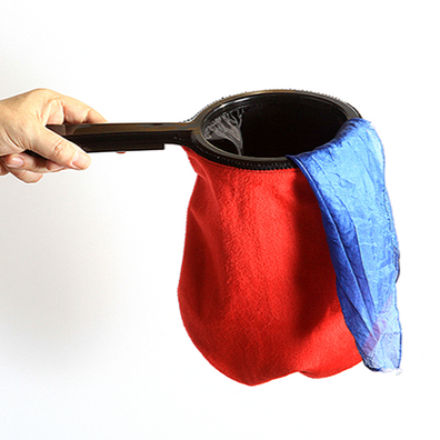 Change Bag Velvet REPEAT WITH ZIPPER (Red) by Bazar de Magia - Tricks